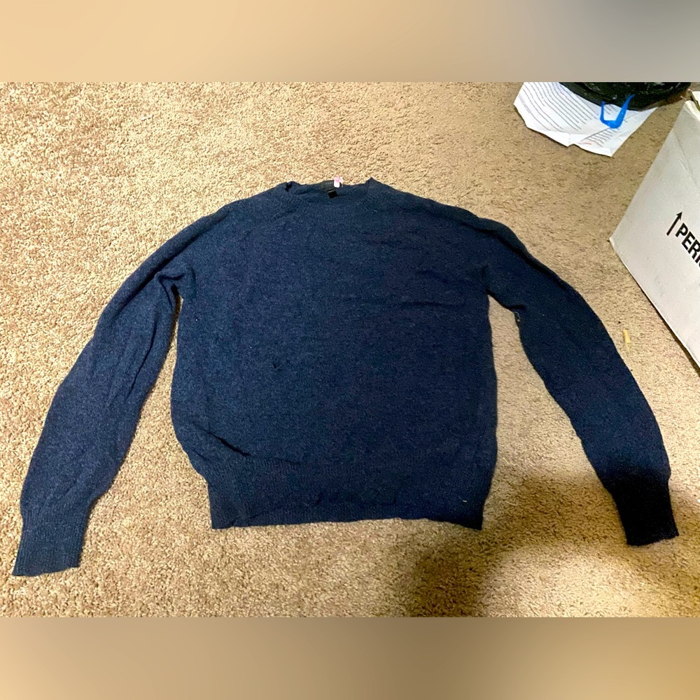 Blue J Crew Wool Sweater (M)